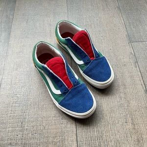 Kids colorblock old skools